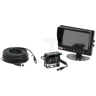 GRANIT Camerasysteem achteruitrijden 7 inch kleurenmonitor, kabel 20 meter
