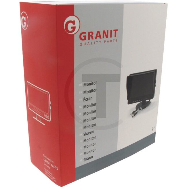 GRANIT Monitor 9", camera not at instructions instructions