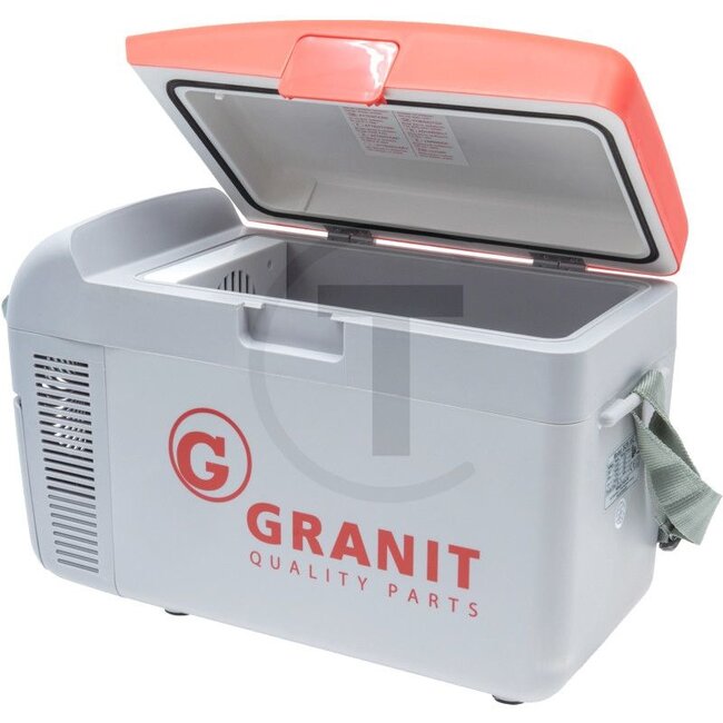 GRANIT Koelbox "De kleine" met koel- en verwarmingsfunctie - 12 / 230 volt - 10 liter - 507507006 | Opslagvermogen ca. (ltr.): 10 | Ingangsspanning: 12 / 230 V