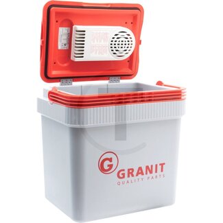 GRANIT Koelbox "The big one" met koel- en verwarmingsfunctie - 12 / 230 volt - 24 liter - passend voor 1,5 liter flessen