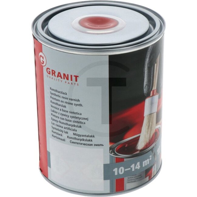 GRANIT Schlepperlack Case IH rot - 1 l Dose - 14130320065