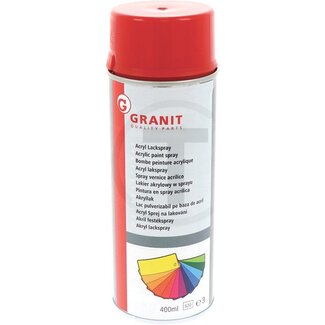 GRANIT Acryl verfspray Kverneland rood - 400 ml spuitbus
