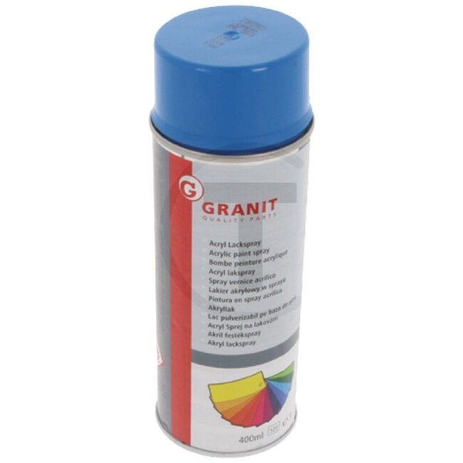 GRANIT Agricultural machinery paint Lemken blue - 400 ml spray can - 14402173140