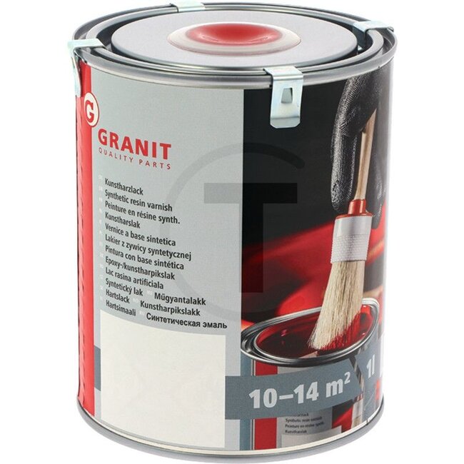 GRANIT Verf Massey Ferguson rood oud - 1 liter blik