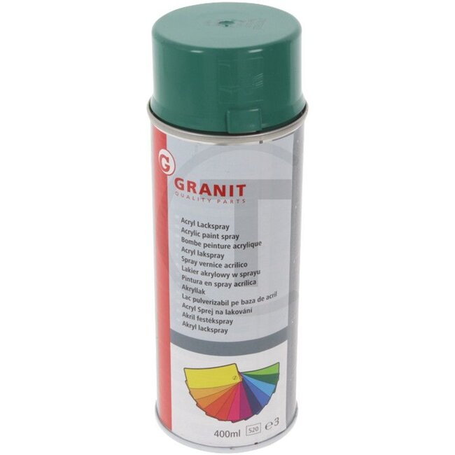 GRANIT Agricultural machinery paint Reisch green - 400 ml spray can - 14402273140