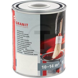 GRANIT Lack Stoll schwarz - 1 Liter Dose