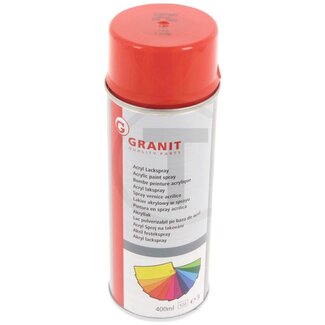 GRANIT Acryl verfspray Zetor rood - 400 ml spuitbus