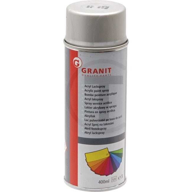 GRANIT Tractor paint Case IH silver - 400 ml spray can - 14403073140