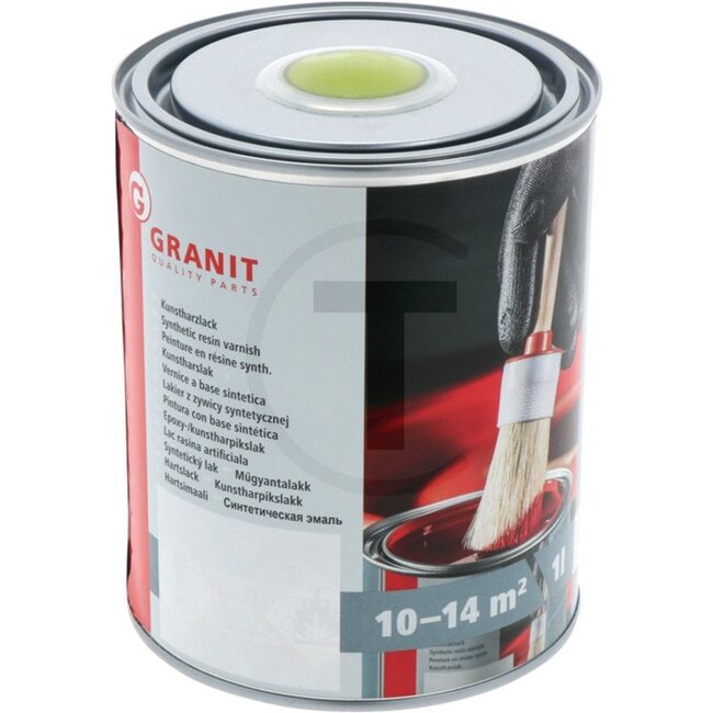 GRANIT Agricultural machinery paint Claas seed green - 1 l tin - 14162320065