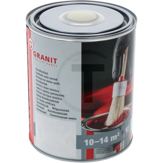 GRANIT Agricultural machinery paint Claas light grey - 1 l tin - 14170420065