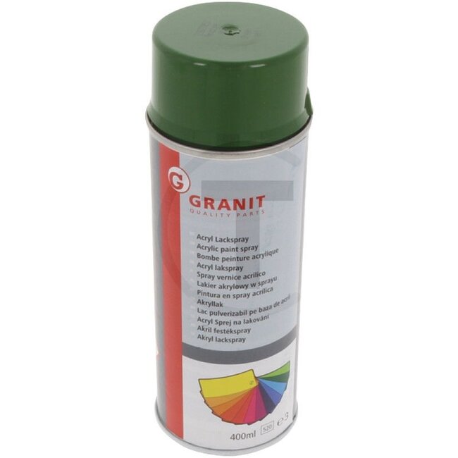 GRANIT Agricultural machinery paint Amazone green - 400 ml spray can - 14405373140