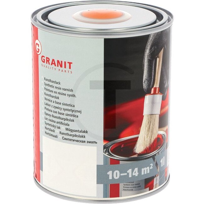 GRANIT Agricultural machinery paint Amazone orange - 1l tin - 270120150