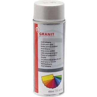GRANIT Acryl verfspray Deutz zilver - 400 ml spuitbus