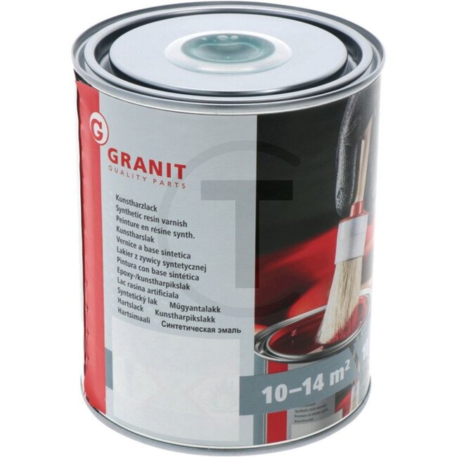 GRANIT Verf Eicher alpine blauw - 1 liter blik