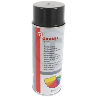 GRANIT Verf Fendt grijs oud 100 Acryl verfspray - 400 ml spuitbus