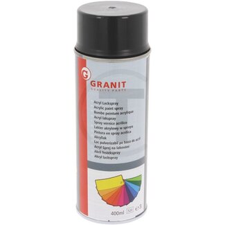GRANIT Acryl verfspray Fendt diamant grijs - 400 ml spuitbus