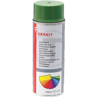 GRANIT Verf Fendt groen Acryl verfspray - 400 ml spuitbus