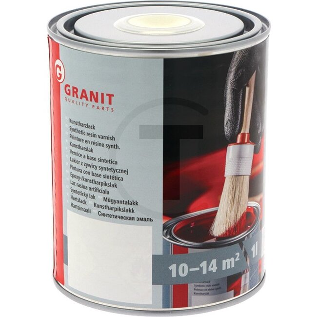 GRANIT Schlepperlack Fiat diamantweiß - 1 l Dose - 14191120065