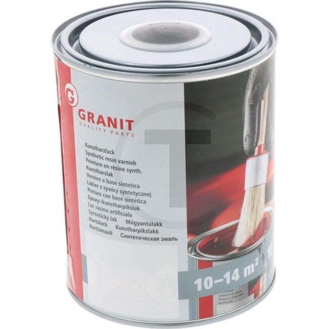 GRANIT Verf Fiat donkerbruin - 1 liter blik