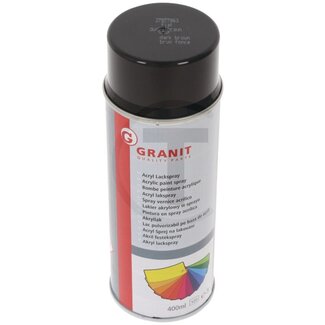GRANIT Acryl verfspray Fiat donkerbruin - 400 ml spuitbus