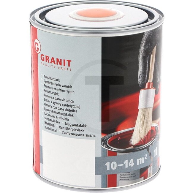 GRANIT Construction machinery paint Atlas orange - 1 l tin