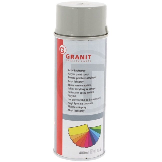 GRANIT Verf Ford wit Acryl verfspray - 400 ml spuitbus
