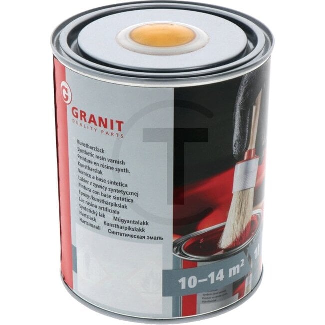 GRANIT Construction machinery paint JCB yellow - 1 l tin - 14112920065