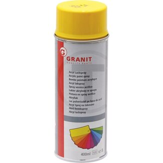 GRANIT Acryl-Lackspray John Deere gelb - 400 ml Spraydose