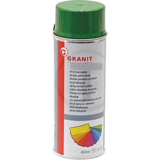 GRANIT John Deere groen Acryl verfspray - 400 ml spuitbus