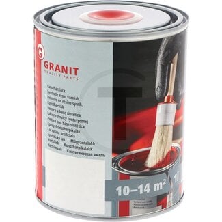 GRANIT Lack RAL 3020 verkehrsrot - 1 Liter Dose