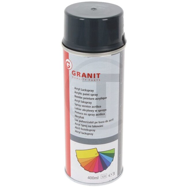 GRANIT Verf RAL 7016 antracietgrijs Acryl verfspray - 400 ml spuitbus