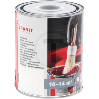 GRANIT Verf RAL 7021 zwart grijs - 1 liter blik