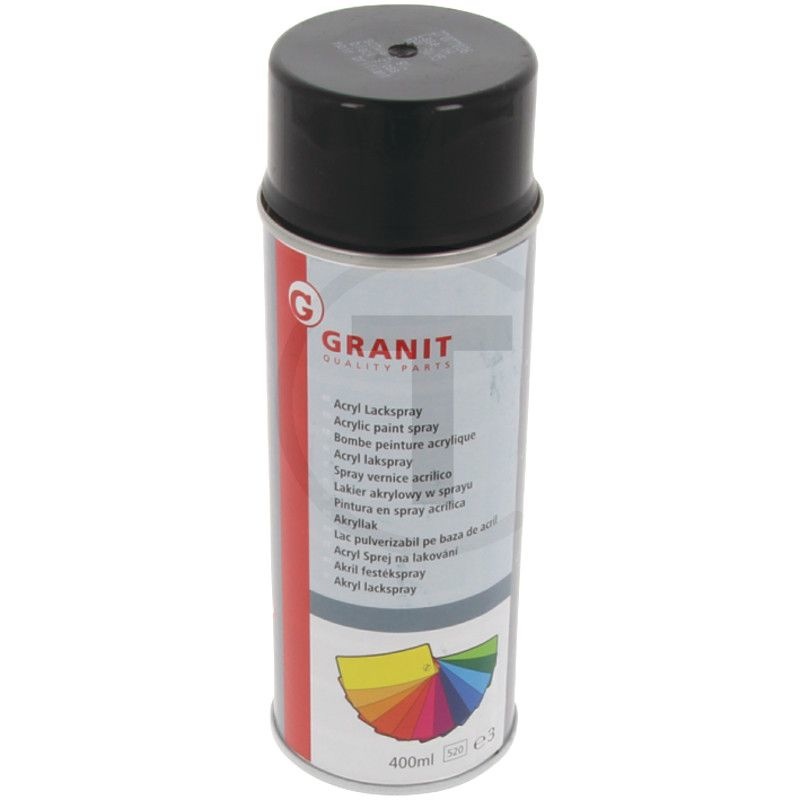 RAL paint 9005 deep black, glossy Acrylic paint spray Trekker Totaal