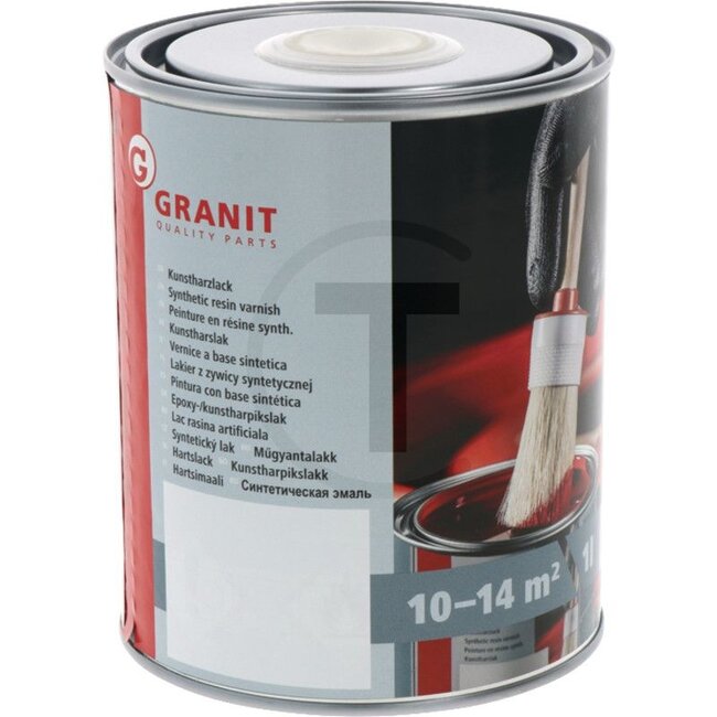 GRANIT Verf RAL 9010 zuiver wit - 1 liter blik
