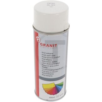 GRANIT Acryl-Lackspray RAL 9010 reinweiß - 400 ml Spraydose