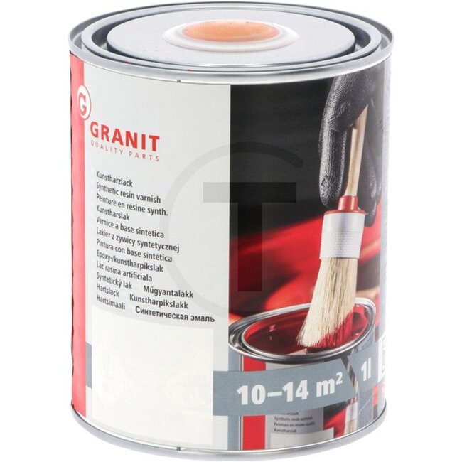 GRANIT Verf RAL 2009 verkeersoranje - 1 liter blik