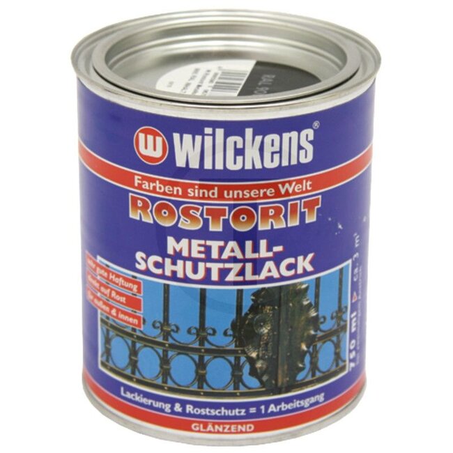 Wilckens Metal protection paint white 750 ml tin - 11991000050