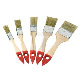 MAKO Kwastenset platte kwasten 15 - 50 mm - 5 stuks