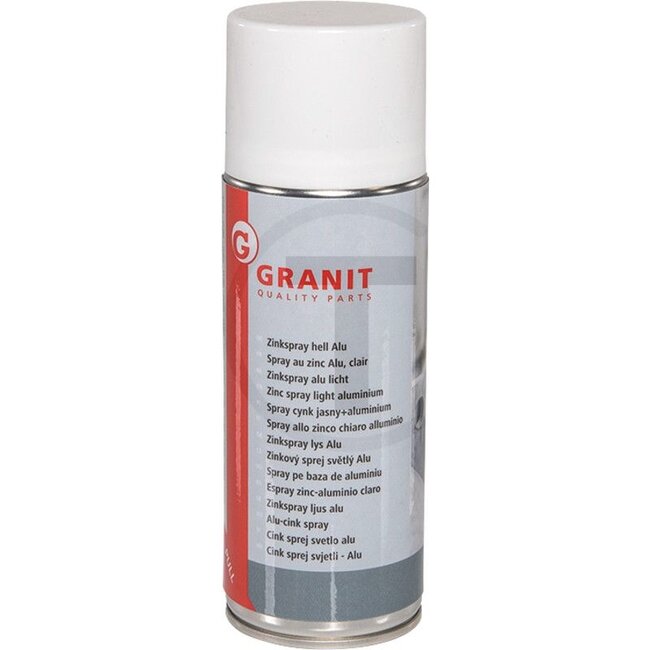 GRANIT Zinc spray, light aluminium