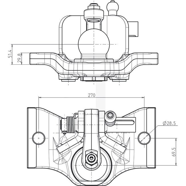 Sauermann Insert K80 3-in-1 rail width 330 / 390 mm, 4000 kg, 97,1 kN | JAL225421, BL15986