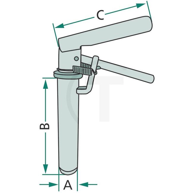 GRANIT Hitch pin Ø 31 mm - 155 mm - 130 mm - 13119