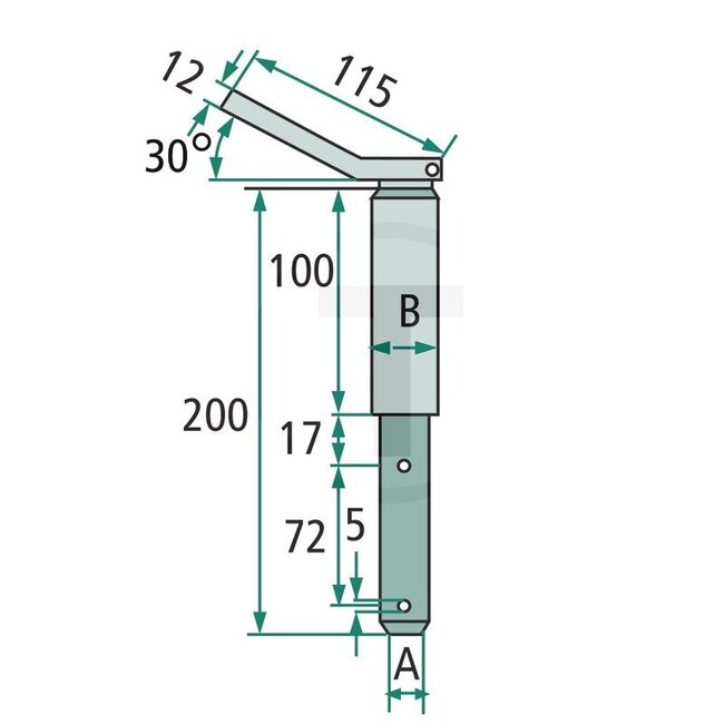 GRANIT Lower link pin cat. 1 - 2 | 22 mm | 28 mm
