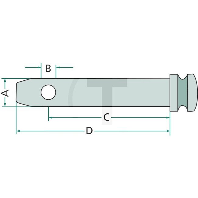 GRANIT Topstangpen cat. 1 - 19 mm - 76 / 95 mm