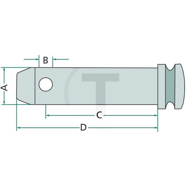 GRANIT Pin cat. 2 | 25 mm | 78 / 97 mm