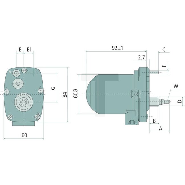 GRANIT Moteur d'essuie-glace - 65499845