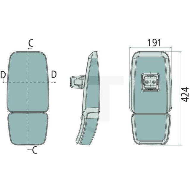 GRANIT Glace de rechange - 65412720, AL229294