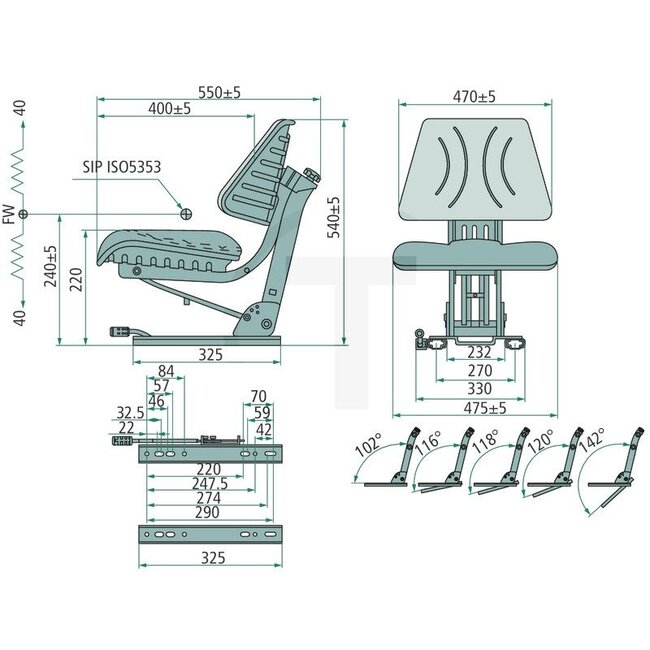 GRANIT Siège - 240920058, ST11CS