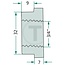 Calix Engine preheater, complete with adaptor thread 3/4"