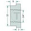 Calix Motorvoorverwarmer compleet met adapter draad 3/4"