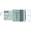 GRANIT KM 1/2 (G1/2") DN12-BG3 - Plug-in coupling sleeve female thread - KM1/2IR3